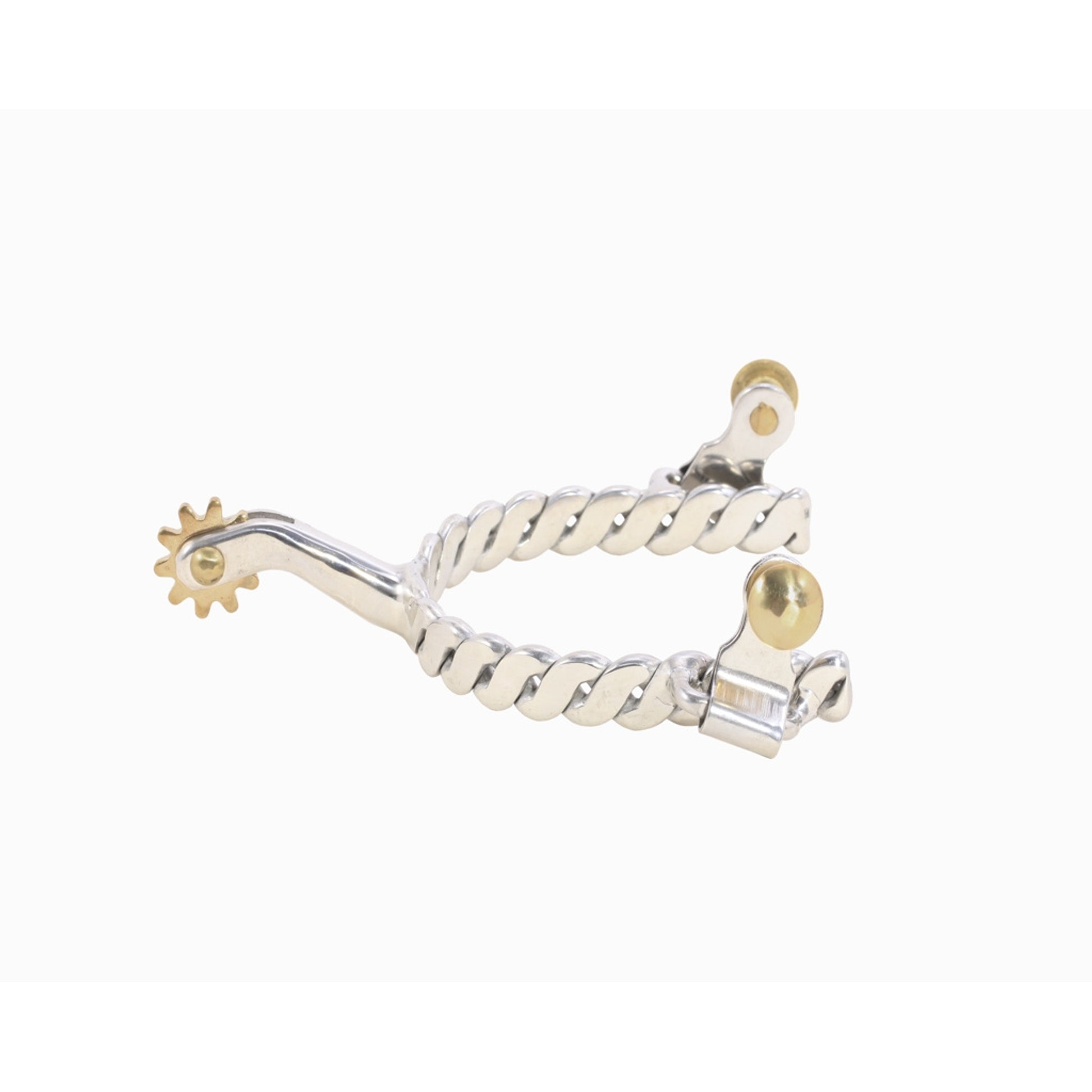 SB Rowel & Button Twisted Spur