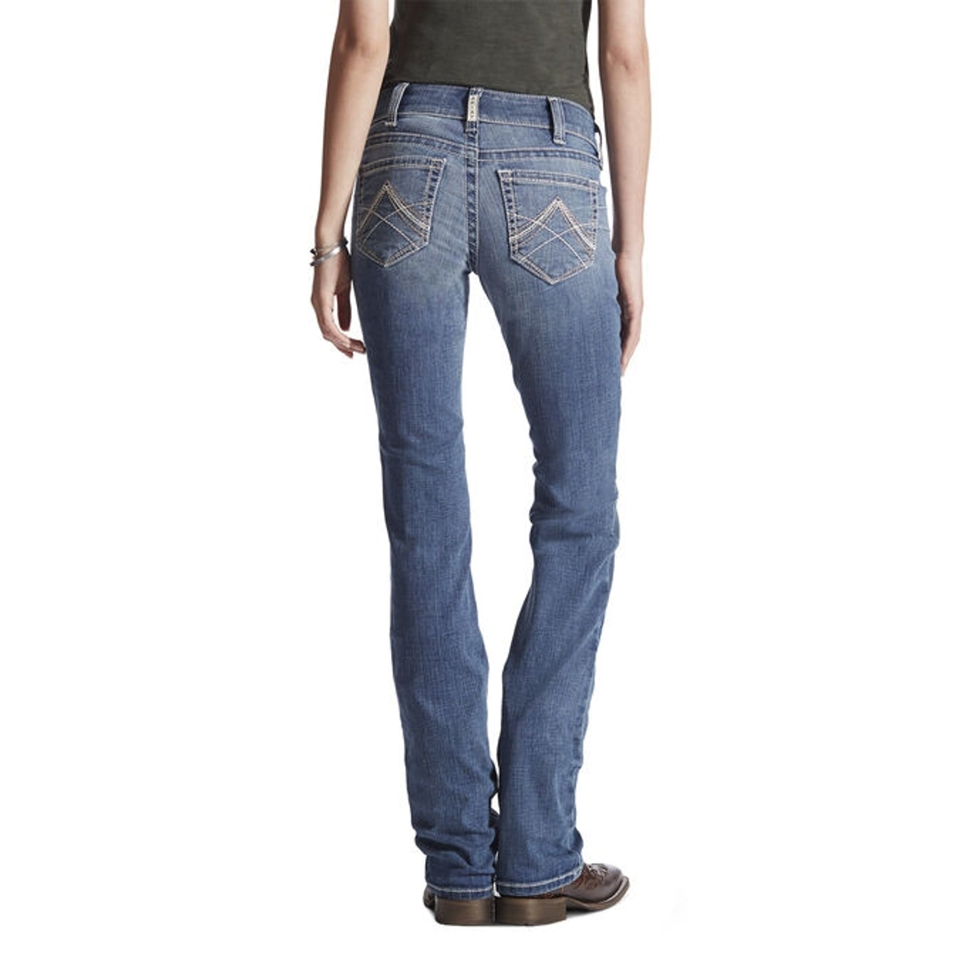 Ariat Ladies R.E.A.L. Boot Simple Stitch Jeans