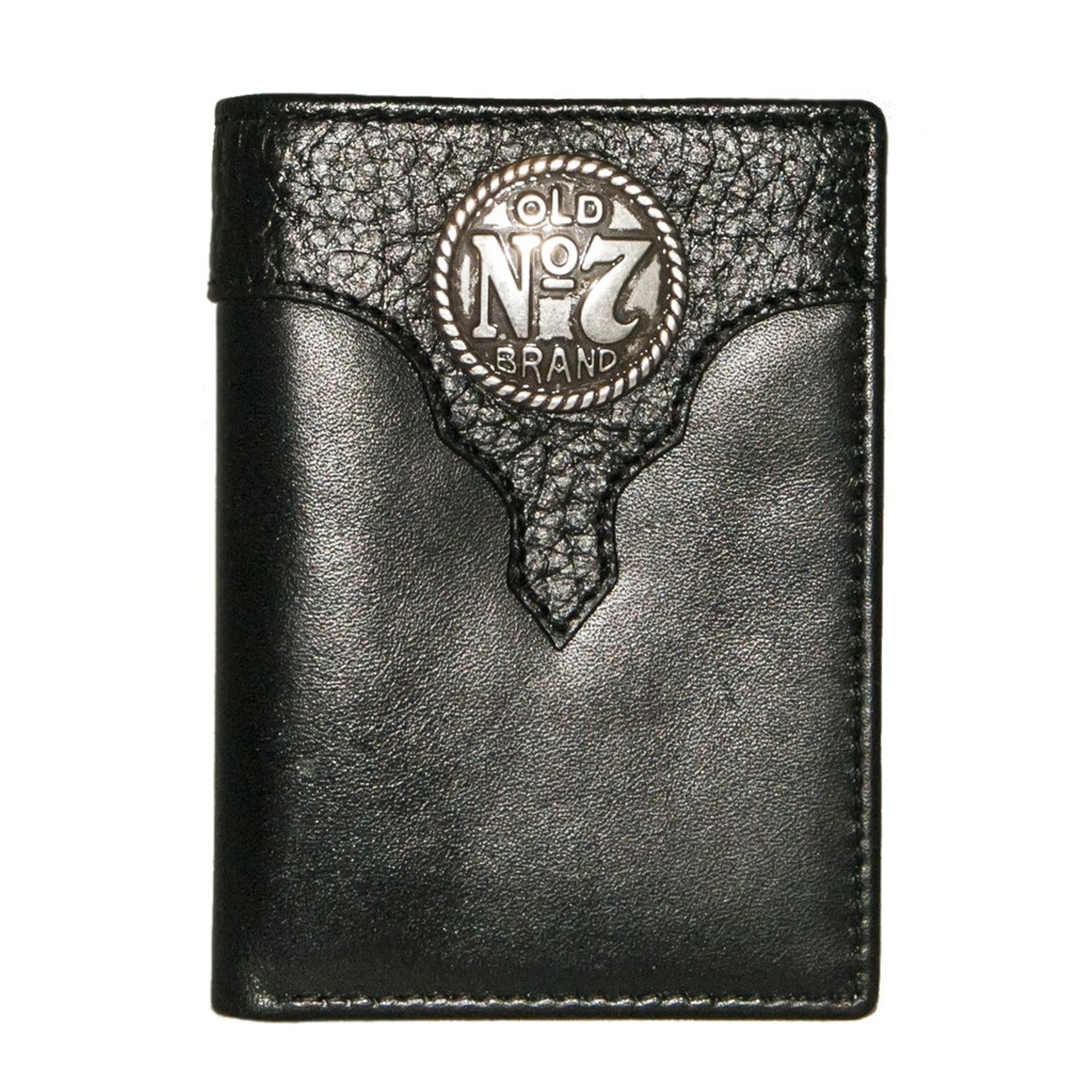 Jack Daniel's Mens Old No.7 Collection Trifold Wallet