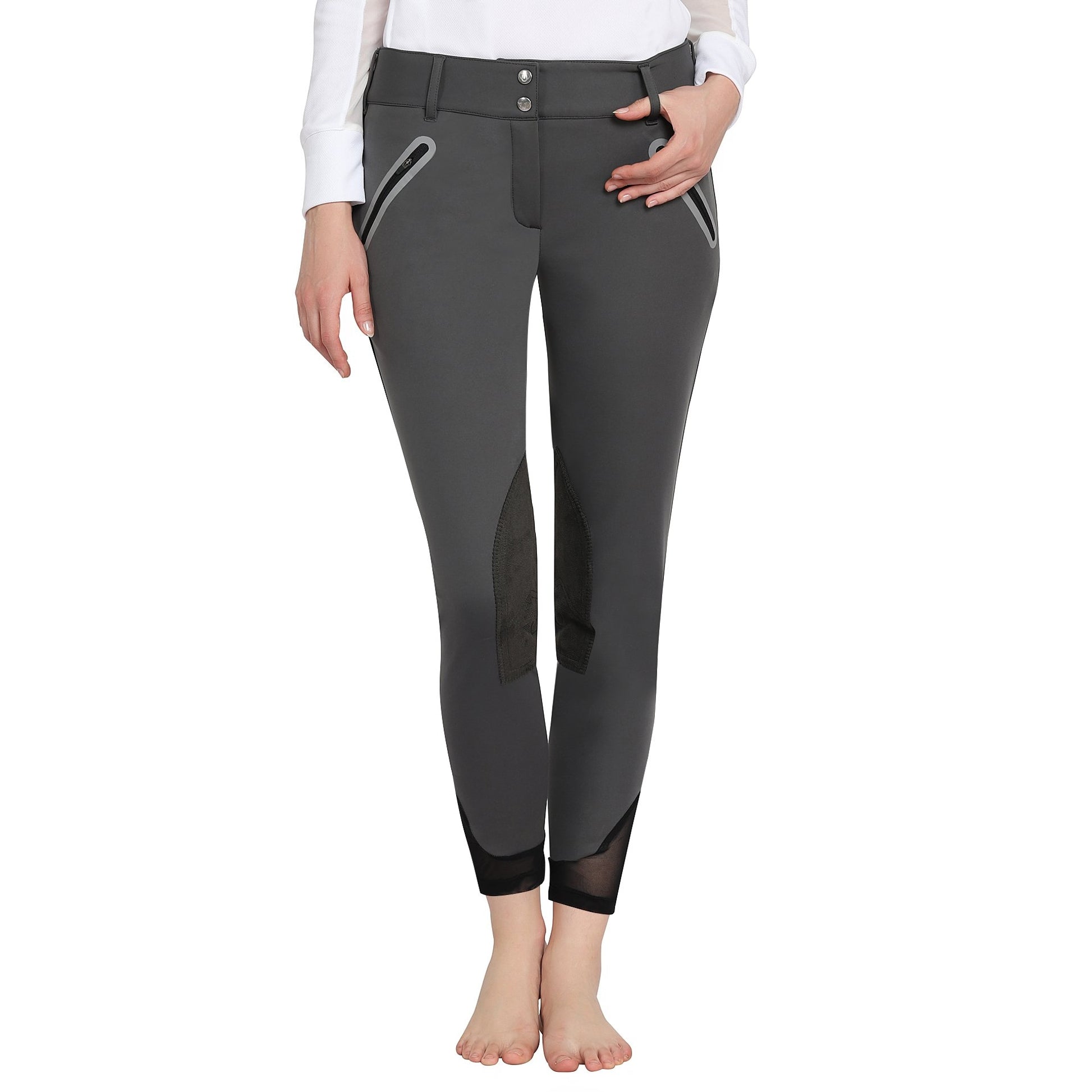 TuffRider Ladies Yeti Soft Shell Knee Patch Breech