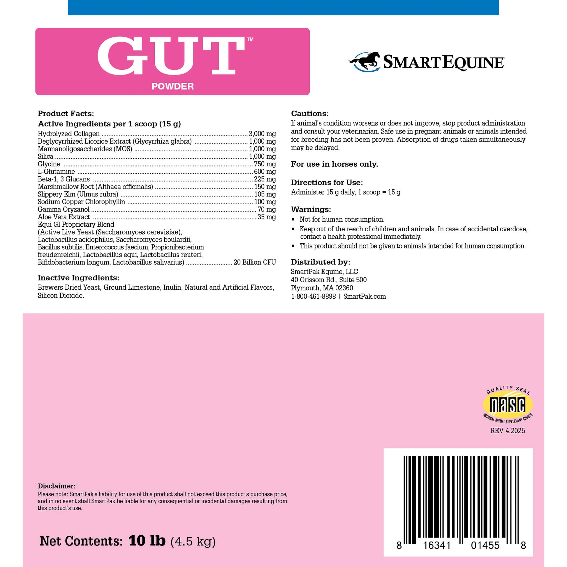 SmartEquine GUT Powder