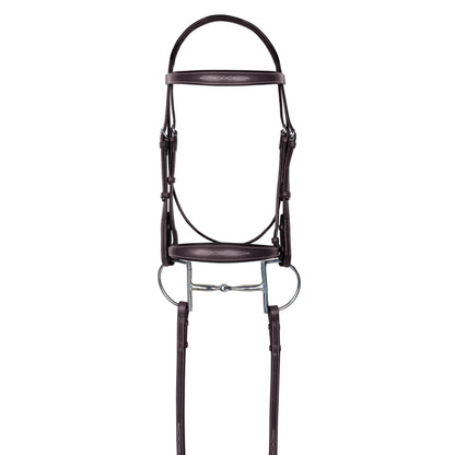 Aramas Mild Raised Z-Shape Bridle with Rubber Reins