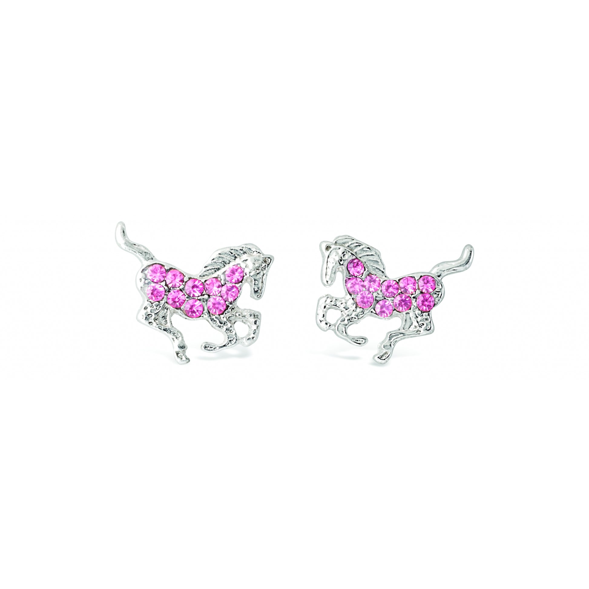Kelley Kids Galloping Horse Earrings