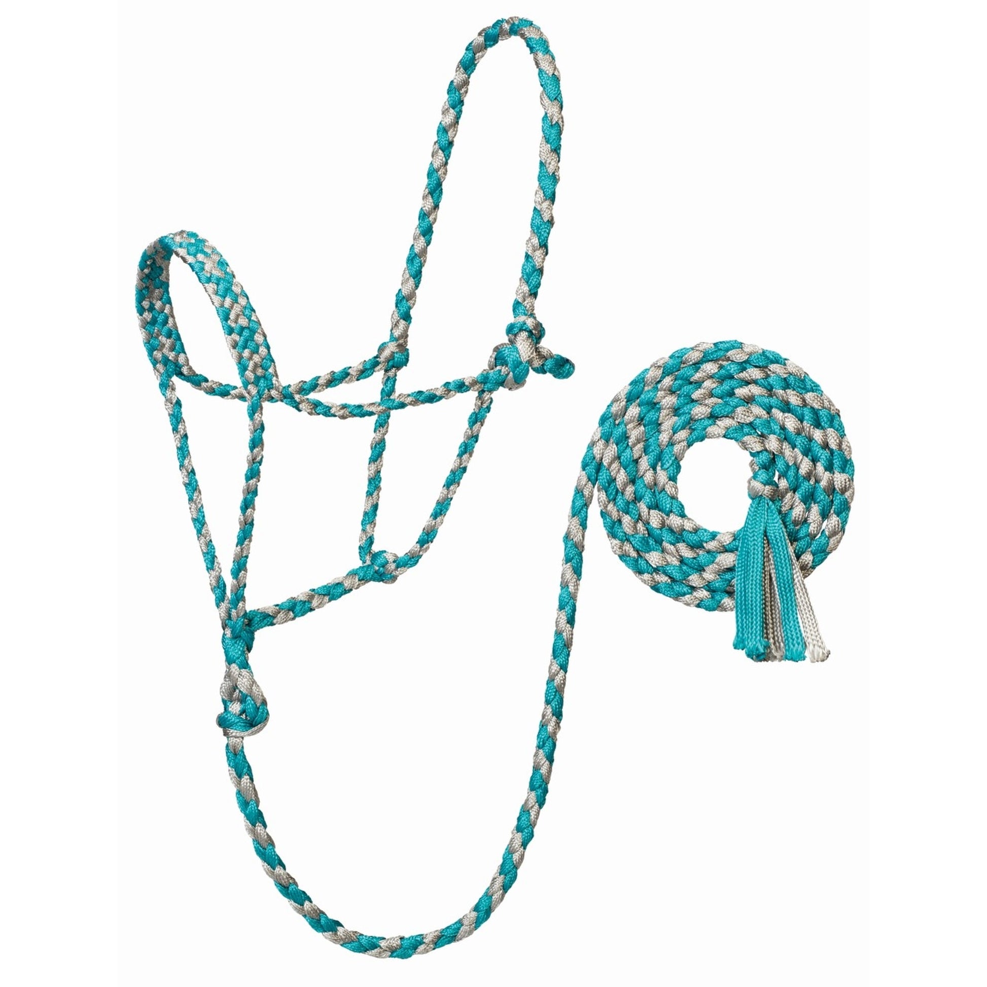 Weaver Braided Rope Halter with 10' Lead