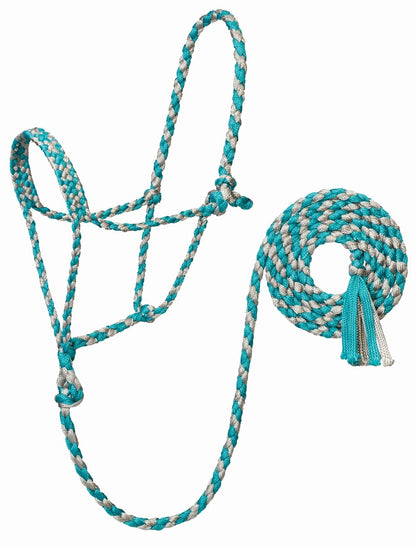 Weaver Braided Rope Halter with 10' Lead