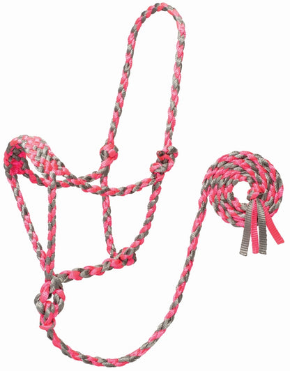 Weaver Braided Rope Halter with 10' Lead