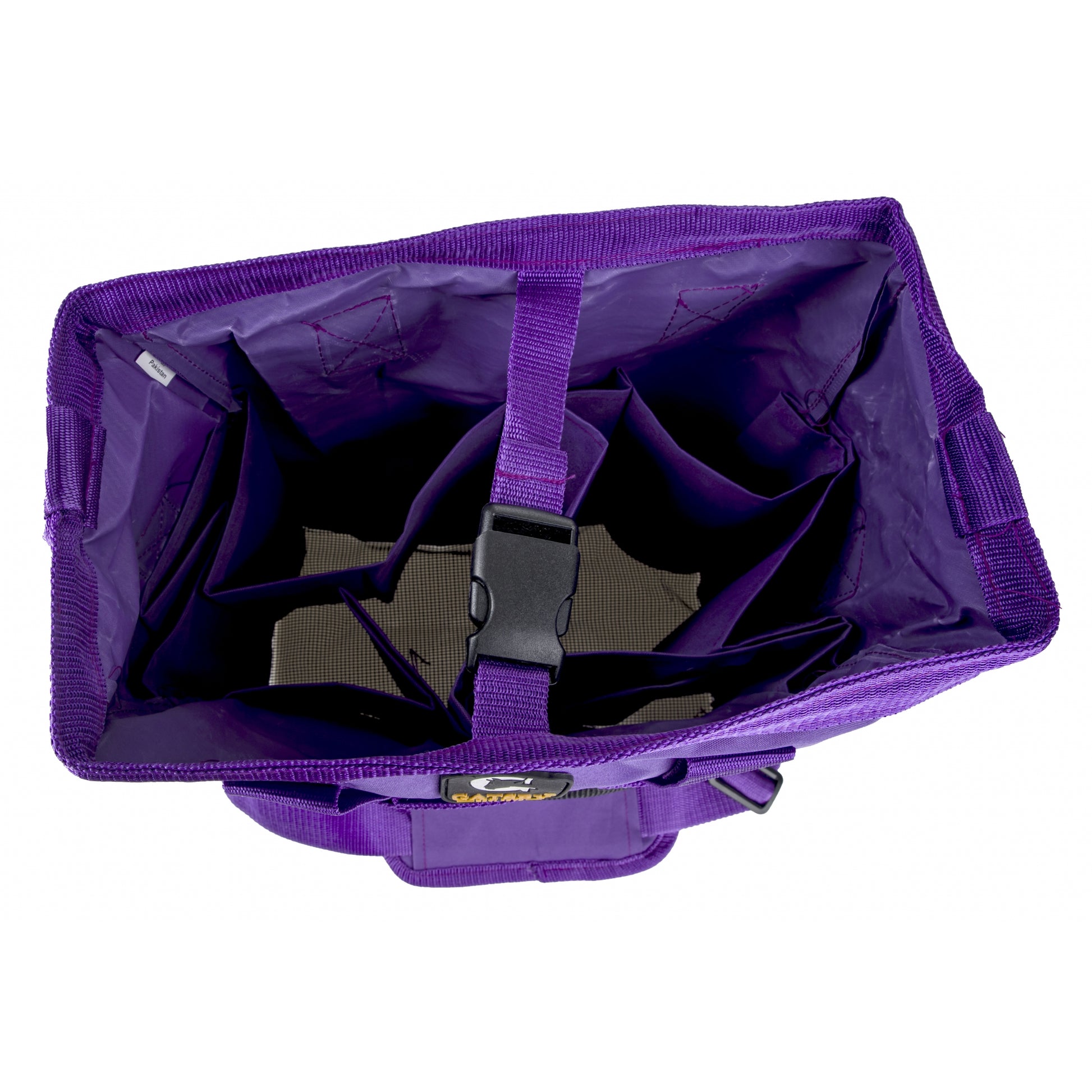 Gatsby Nylon Grooming Tote Bag Mesh Bottom