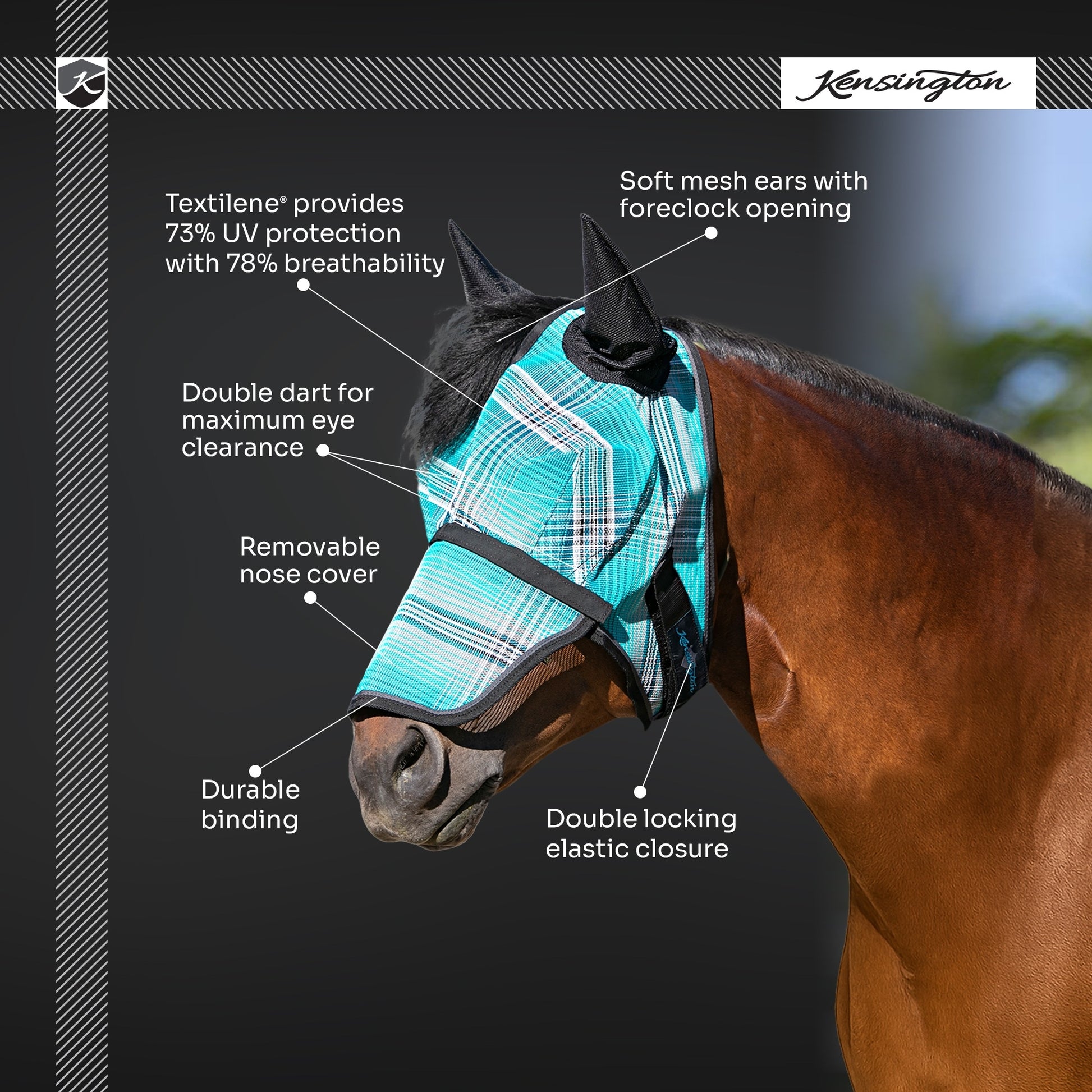 Kensington Mask with Nose and Ears