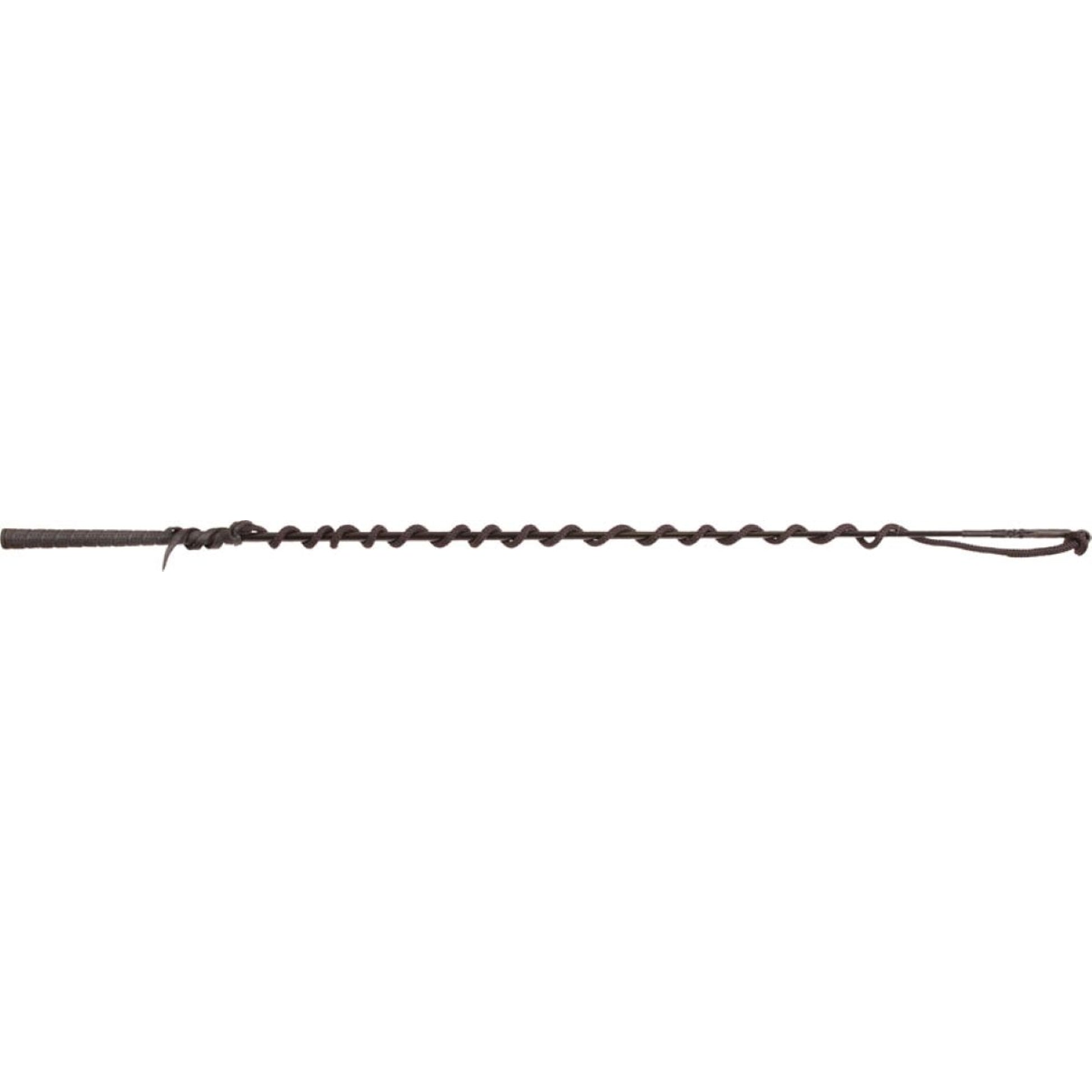 Mustang Training Stick w Nylon Braided Lash 3/8x5
