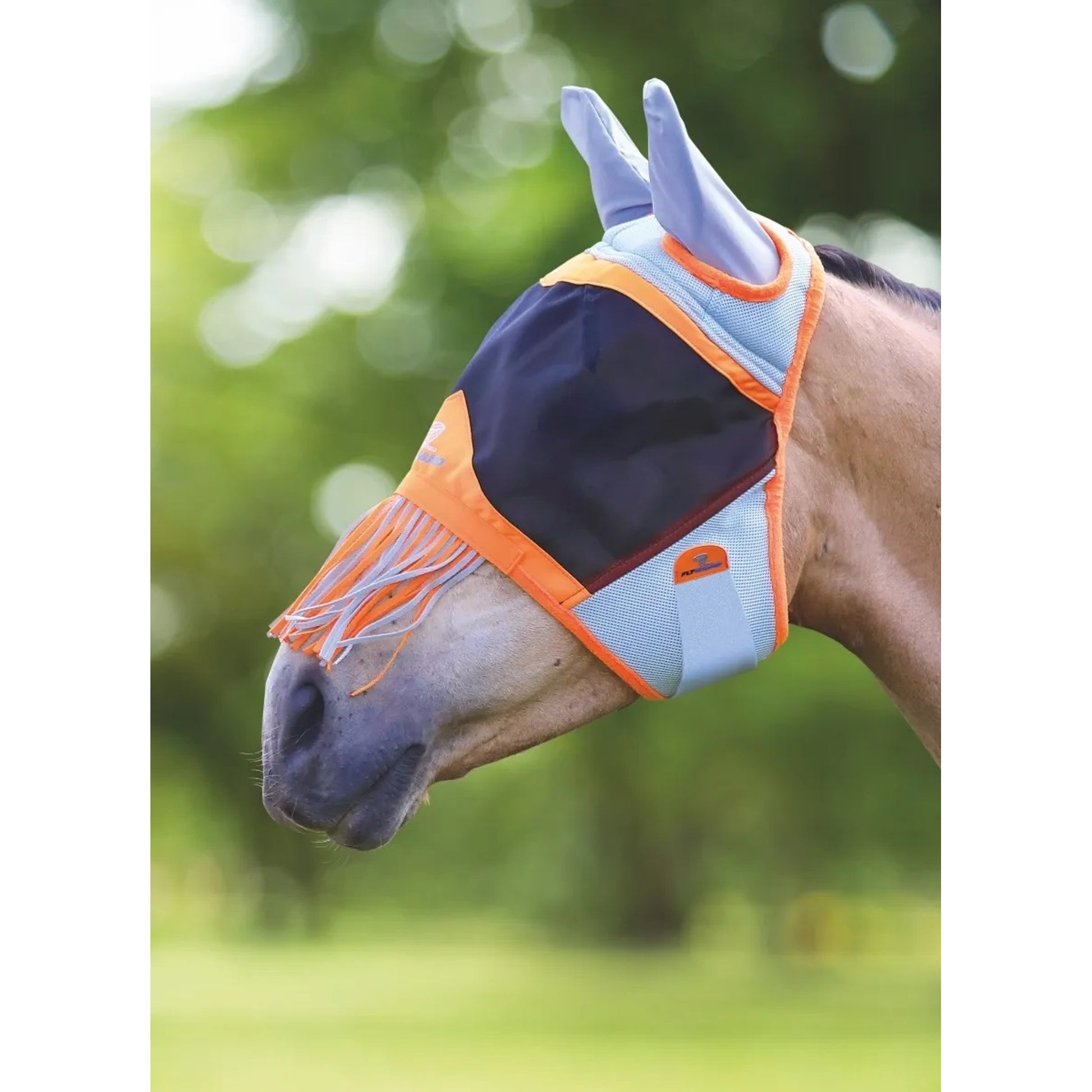 Shires FlyGuard Pro Air Motion Fly Mask with Ears & Fringe