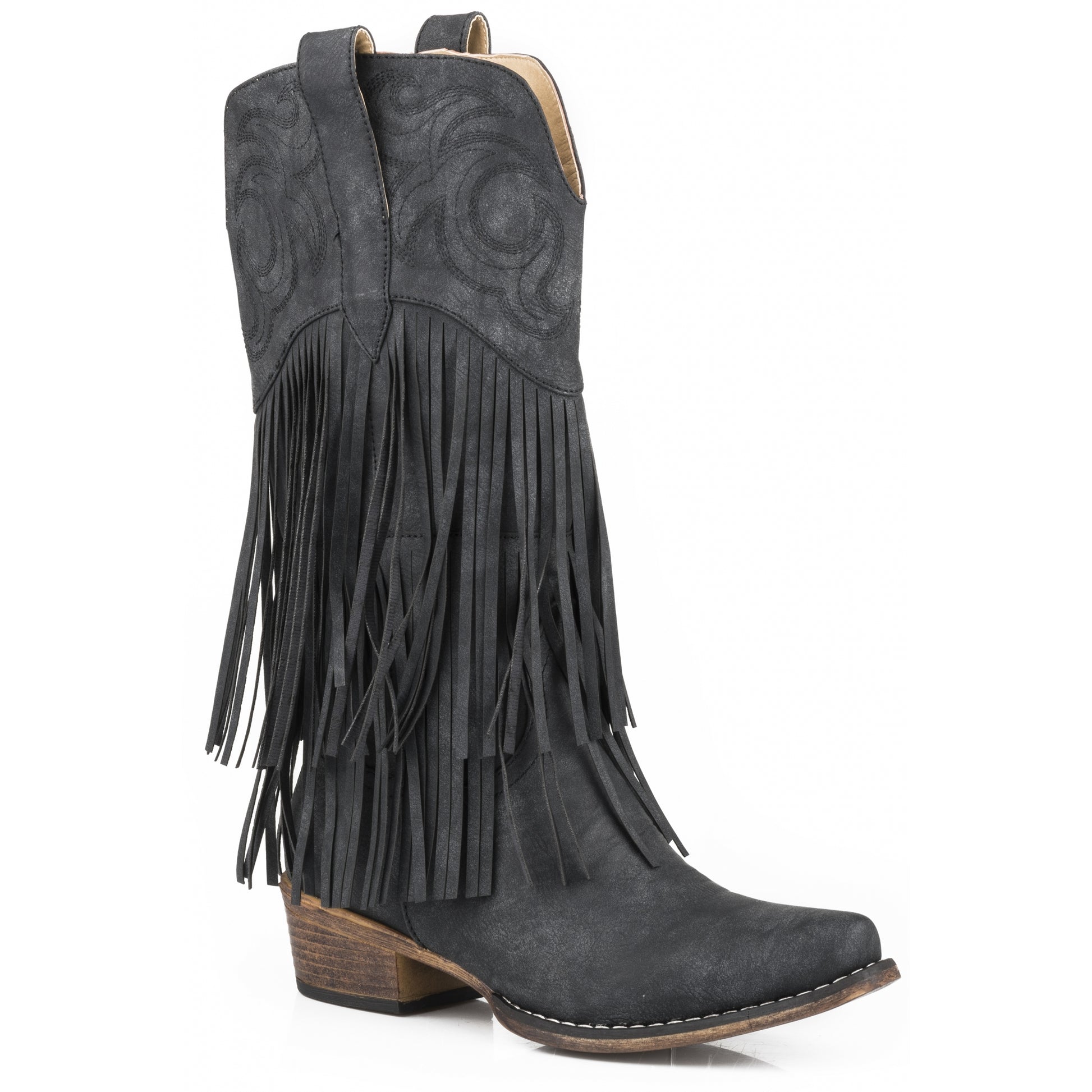 Roper Ladies Rickrack Snip Toe Boots