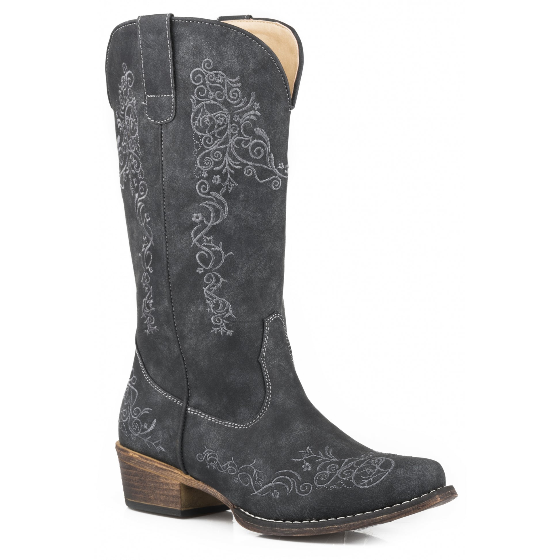 Roper Ladies Vintage Faux Leather Western Boots