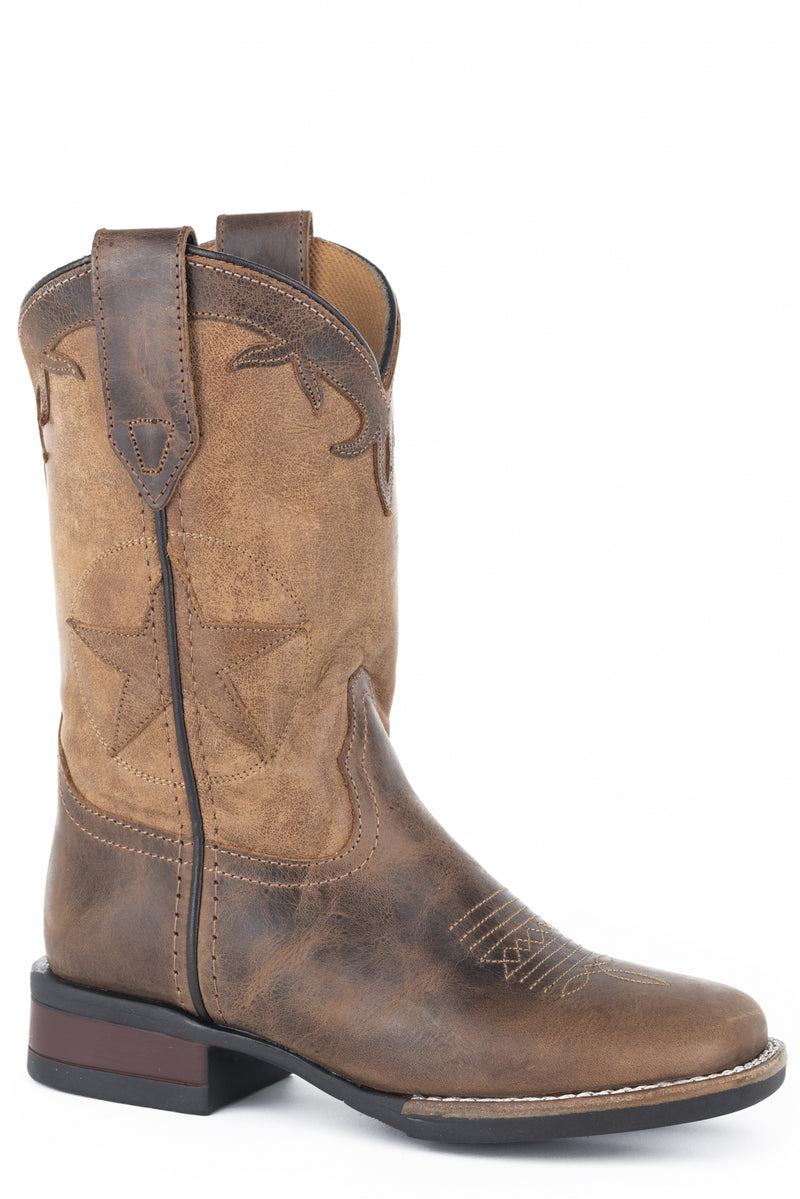 Roper Kids Monterey Star Western Boots