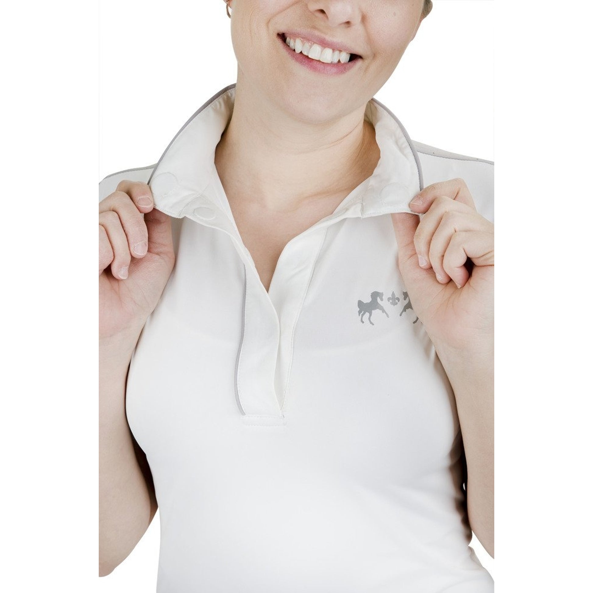 Equine Couture Ladies Magda EquiCool Short Sleeve Show Shirt