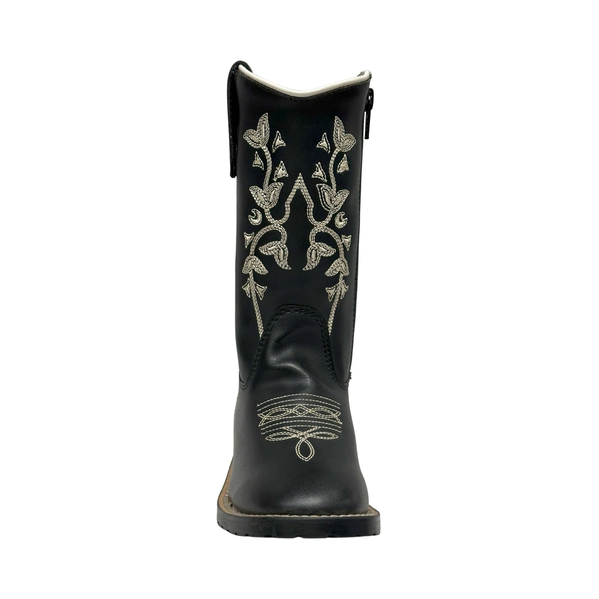 TuffRider Toddler Black Floral Western Boots