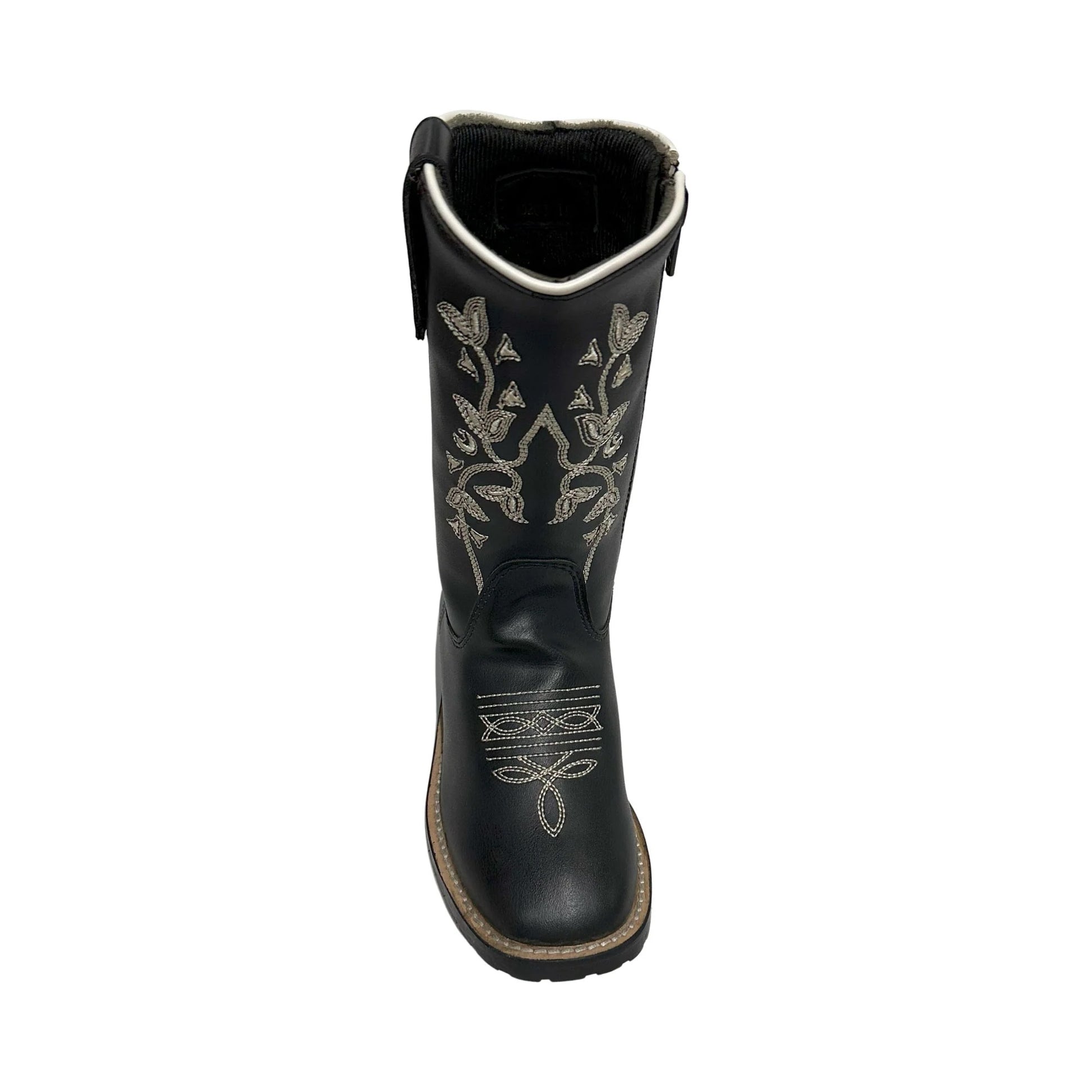 TuffRider Toddler Black Floral Western Boots
