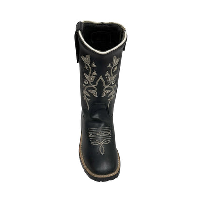 TuffRider Toddler Black Floral Western Boots