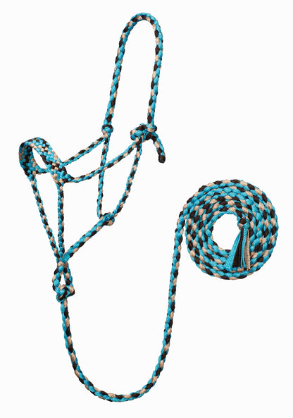 Weaver Braided Rope Halter with 10' Lead