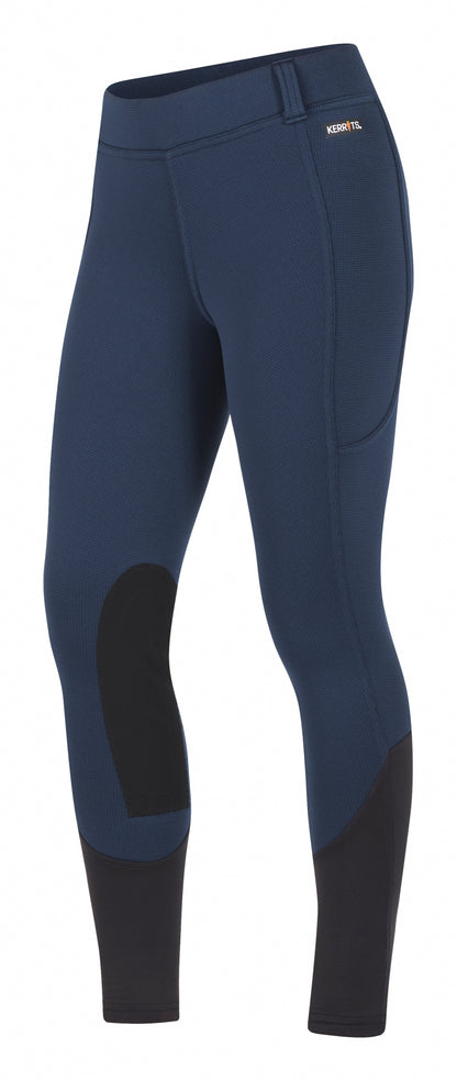 Kerrits Kids Sit Tight Wind Pro Knee Patch Tights