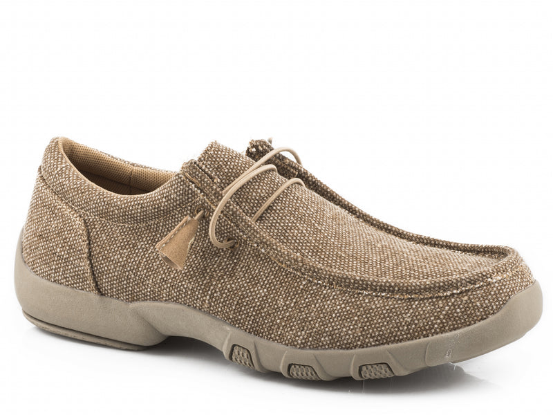Roper Mens Canvas 2 Eye Chukka Shoes