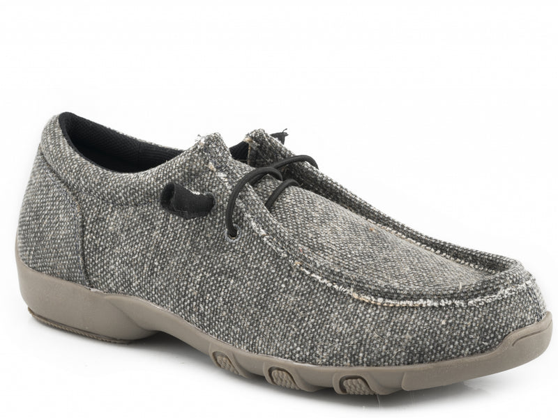 Roper Mens Canvas 2 Eye Chukka Shoes