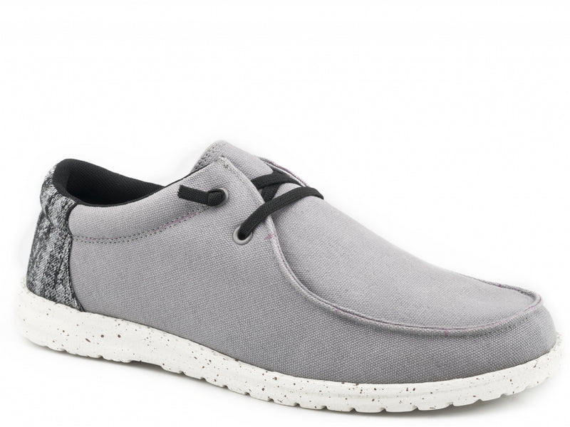 Roper Mens Canvas Two-Eye Chukka Shoes