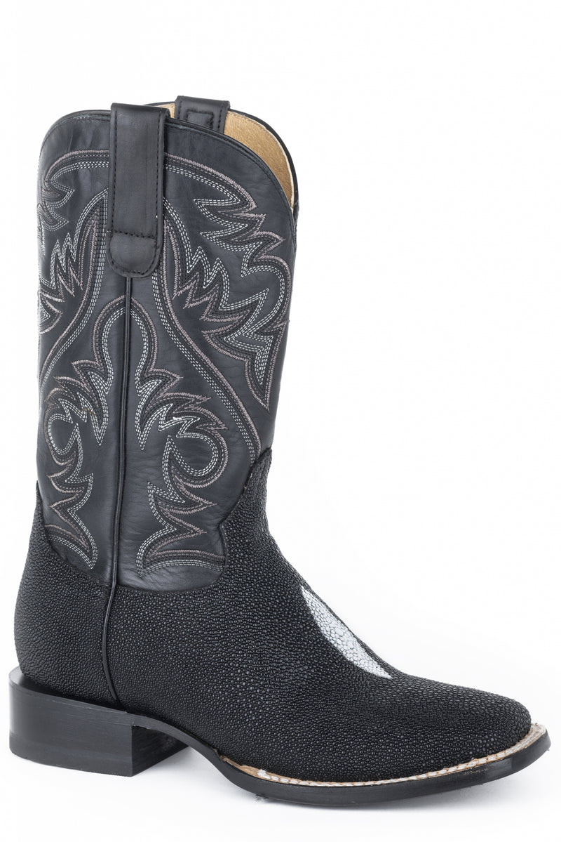 Roper Mens All In Square Toe 11" Shaft Western Boots