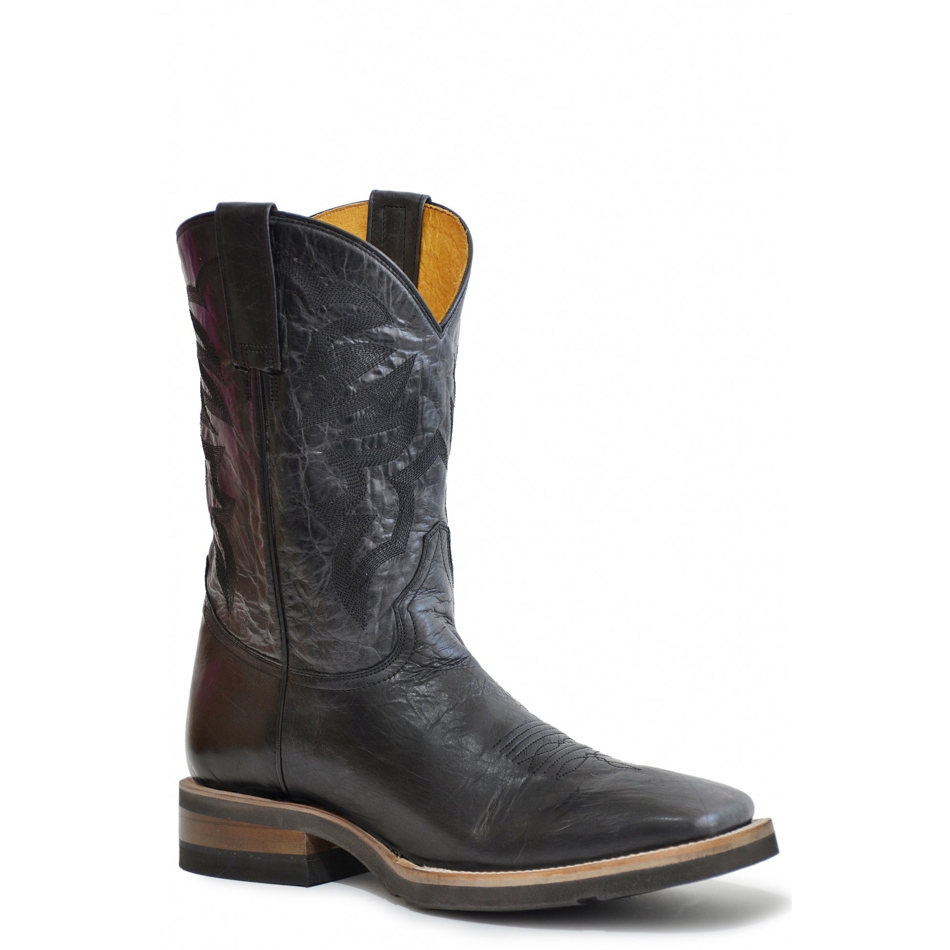 Roper Mens Square Toe 11" Shaft Leather Outsole Boots