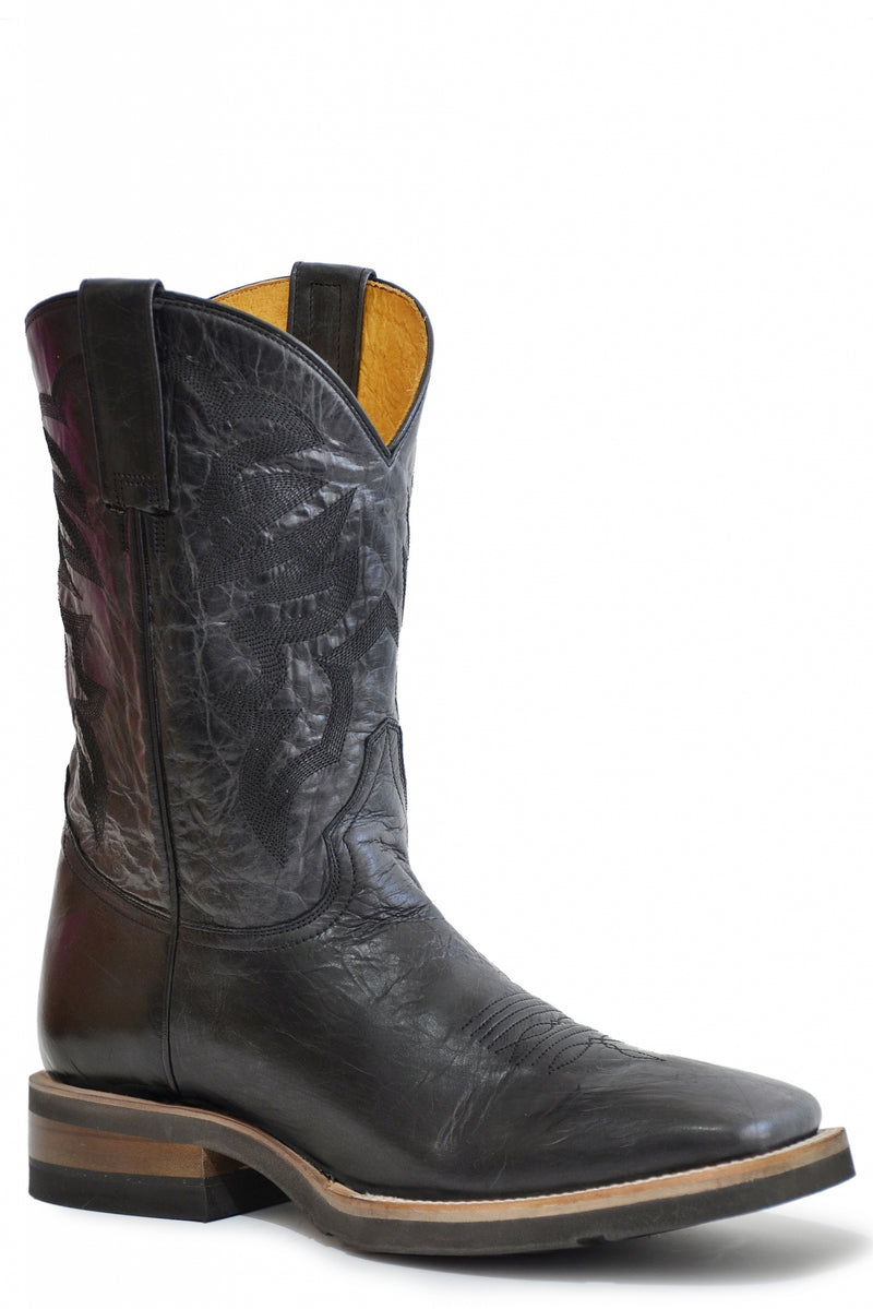 Roper Mens Square Toe 11" Shaft Leather Outsole Boots