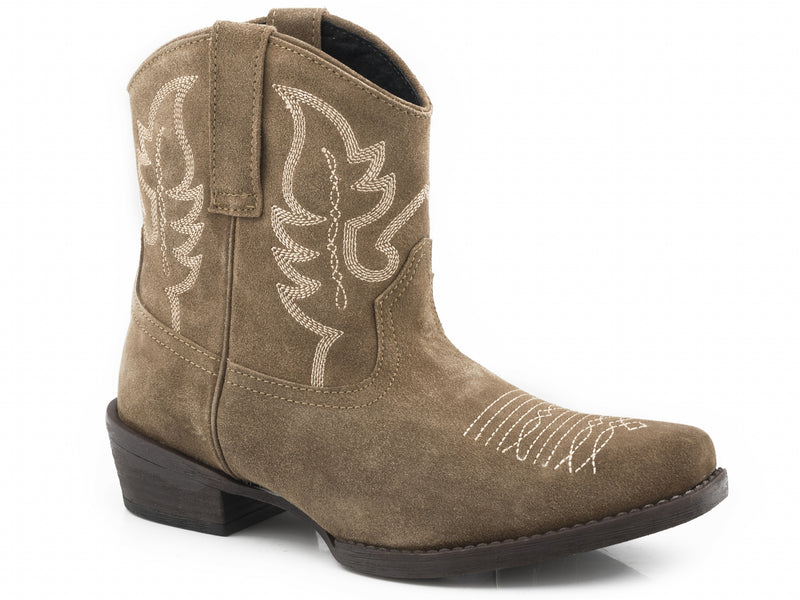 Roper Ladies Dusty II Snip Toe Shorty Boots