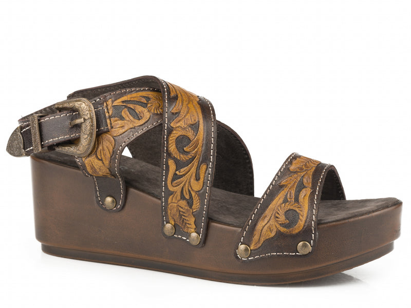Roper Ladies Cross Band Diva Sandals