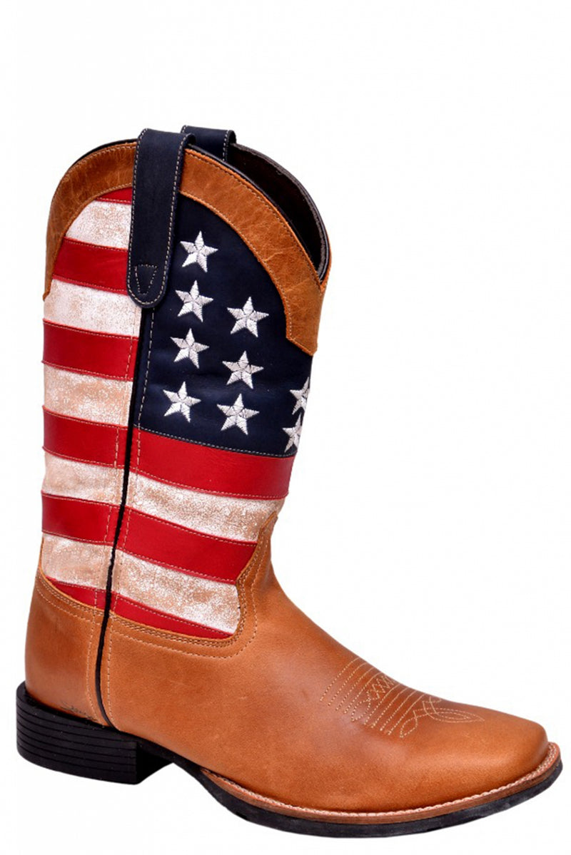 Roper Ladies Patriotic Cowboy Boots