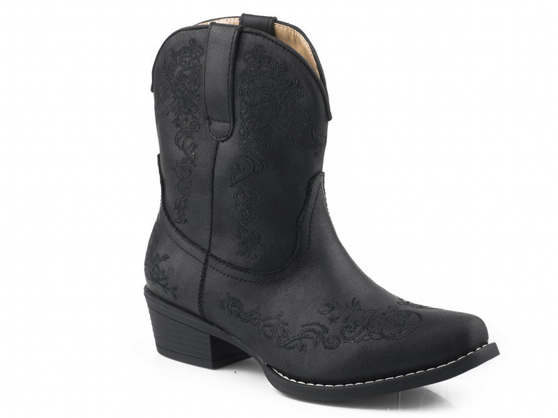 Roper Ladies Riley Scroll Embroidery Shorty Boots