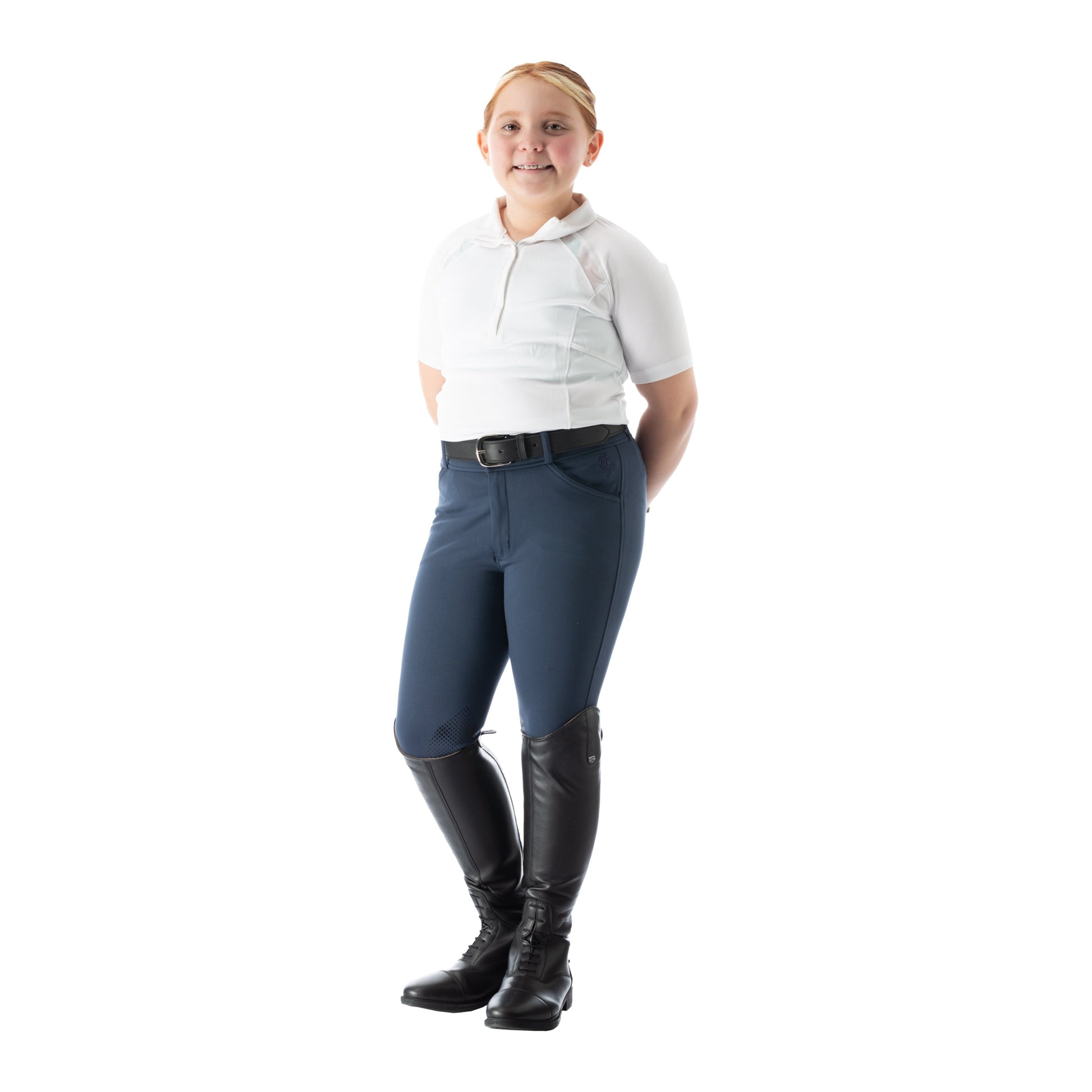 Equinavia Greta Kids Silicone Knee Patch Breeches