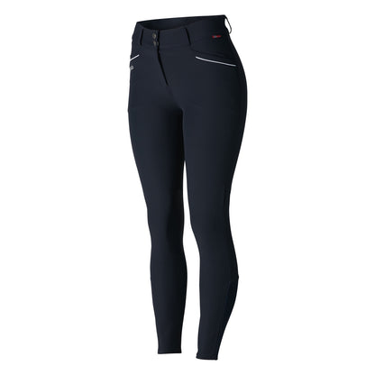 B Vertigo Ladies Patricia High Waist Silicone Knee Patch Breeches