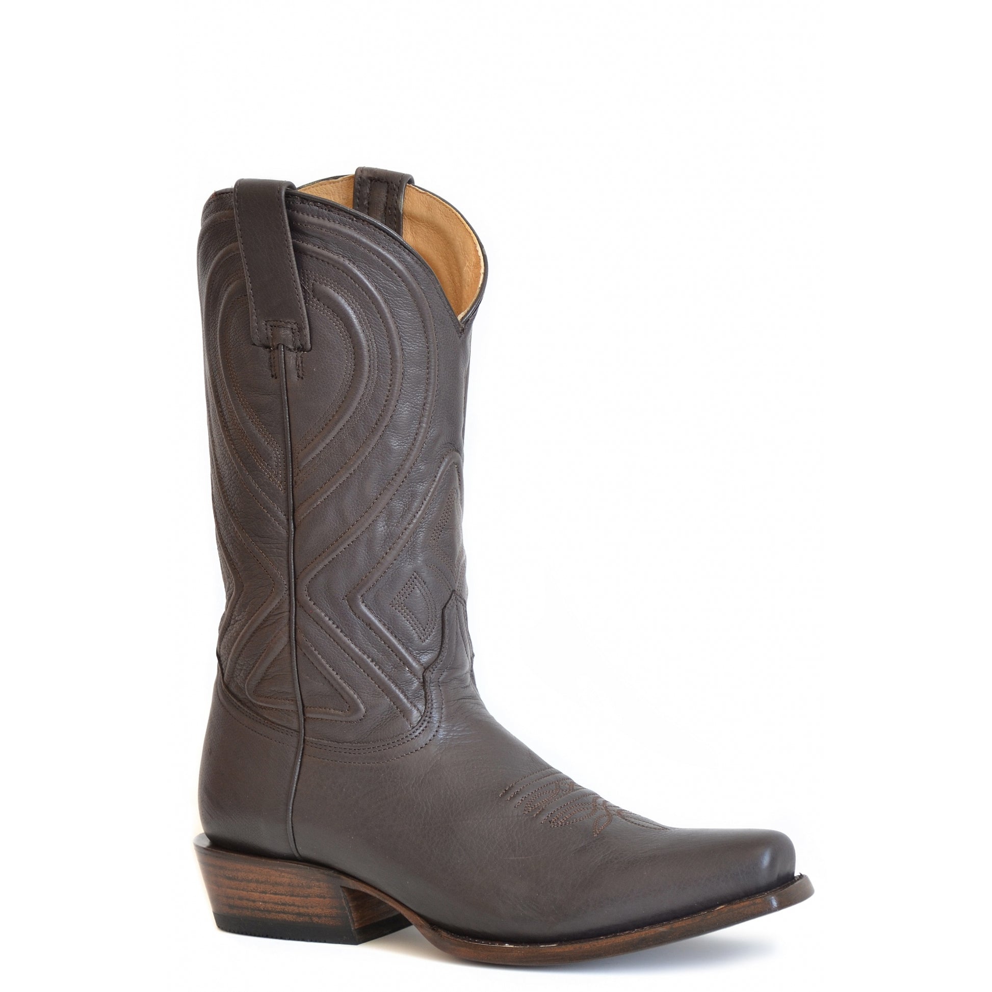 Stetson Mens Mossman Med7 Toe Boots