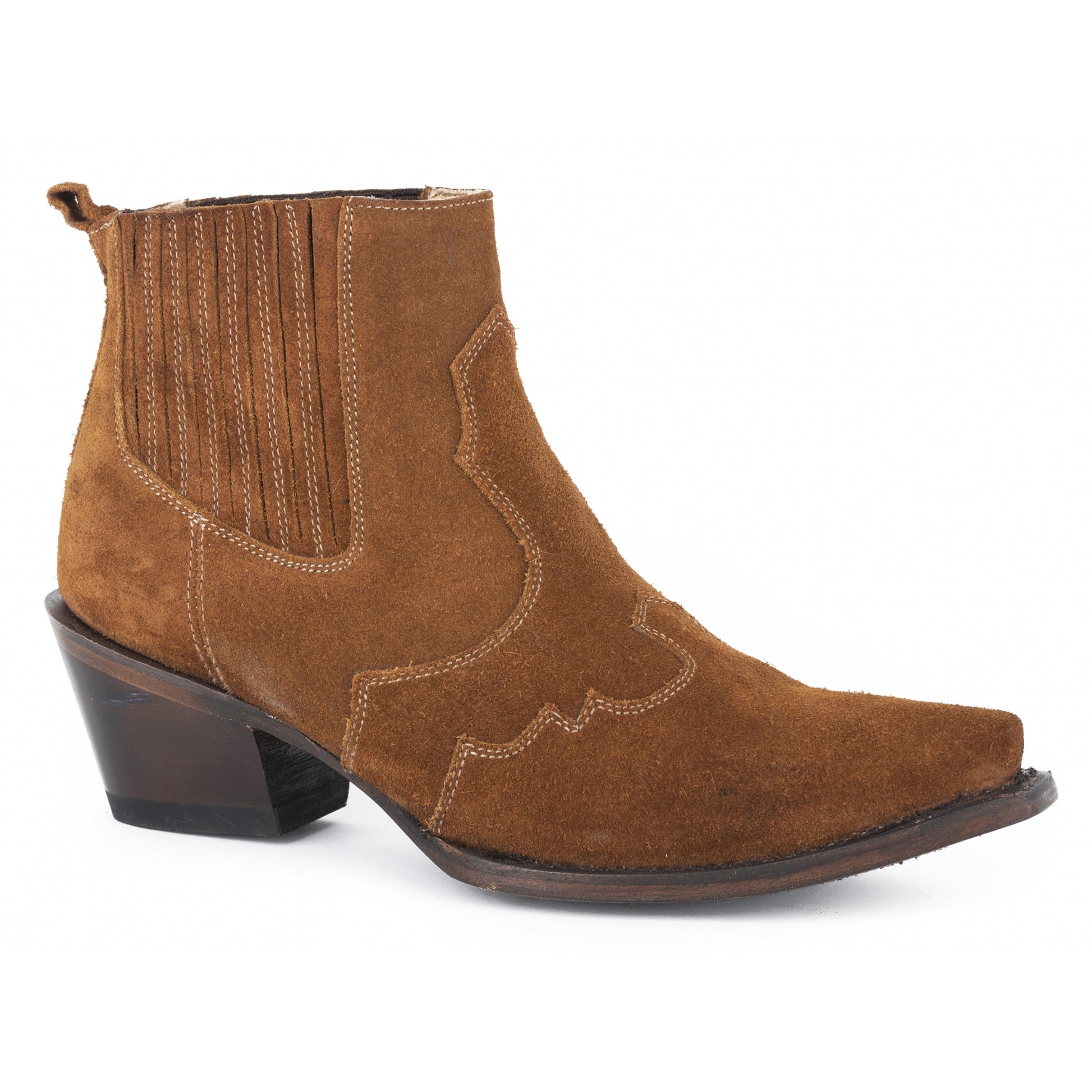 Stetson Ladies Talula Snip Toe Leather Sole Boots