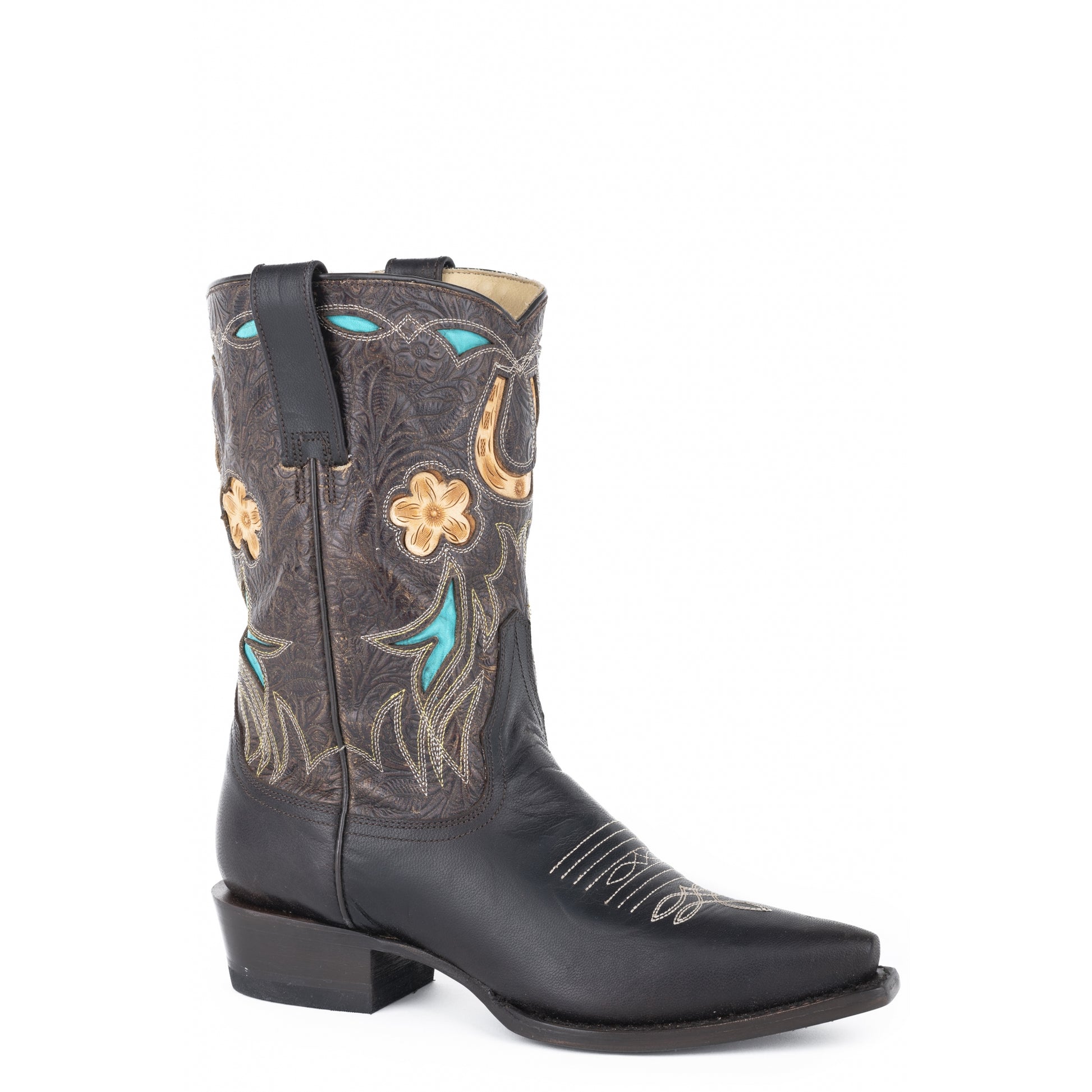 Stetson Ladies Willa 10" Shaft Snip Toe Boots