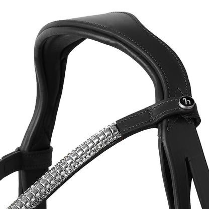 Horze Highbury Anatomical Crystal Dressage Bridle