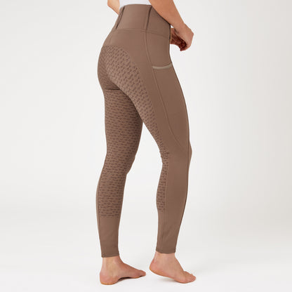 Horze Ladies Lucinda High-Waist Tights with Silicone Full Grip