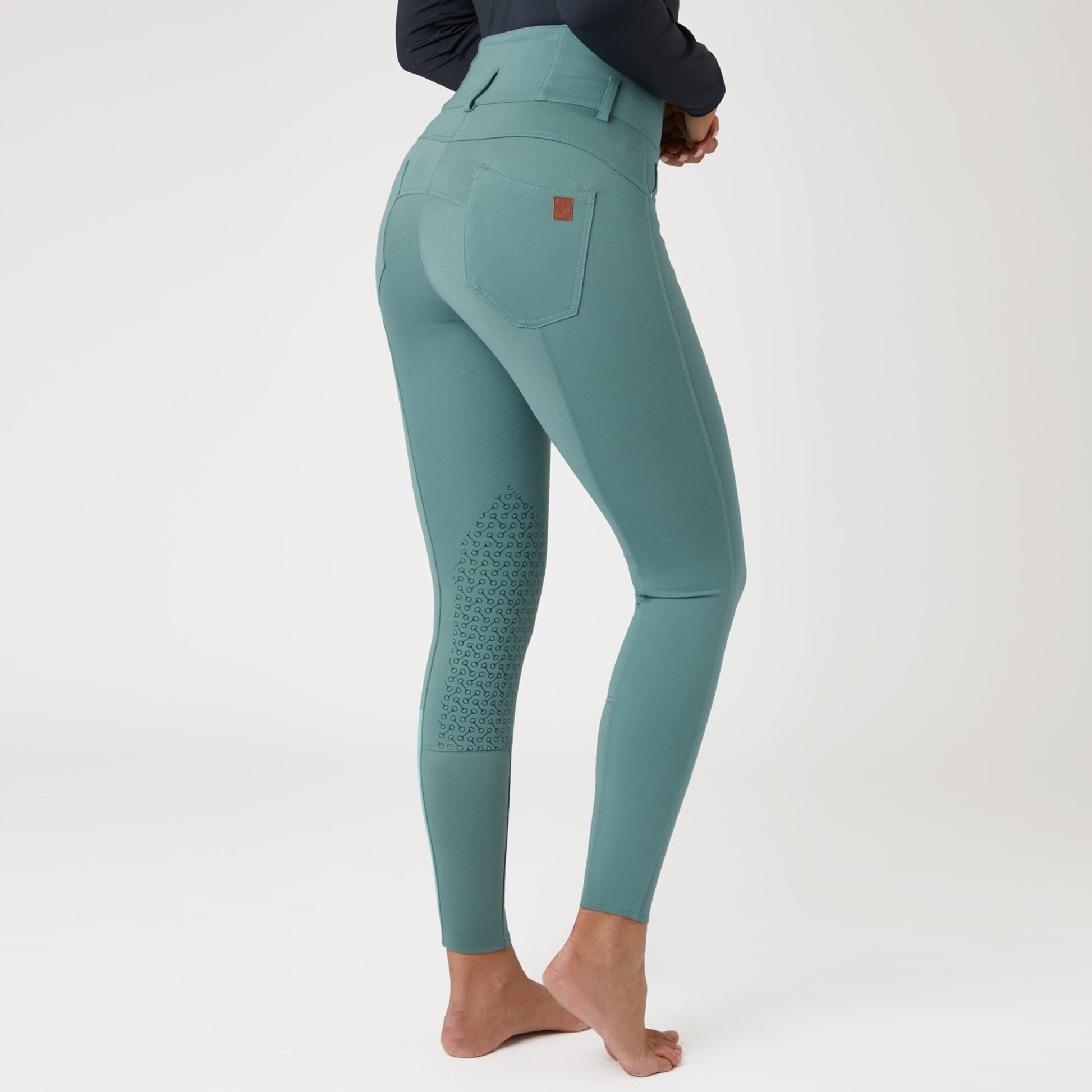 Horze Ladies Tara High-Waist Silicone Knee Grip Breeches