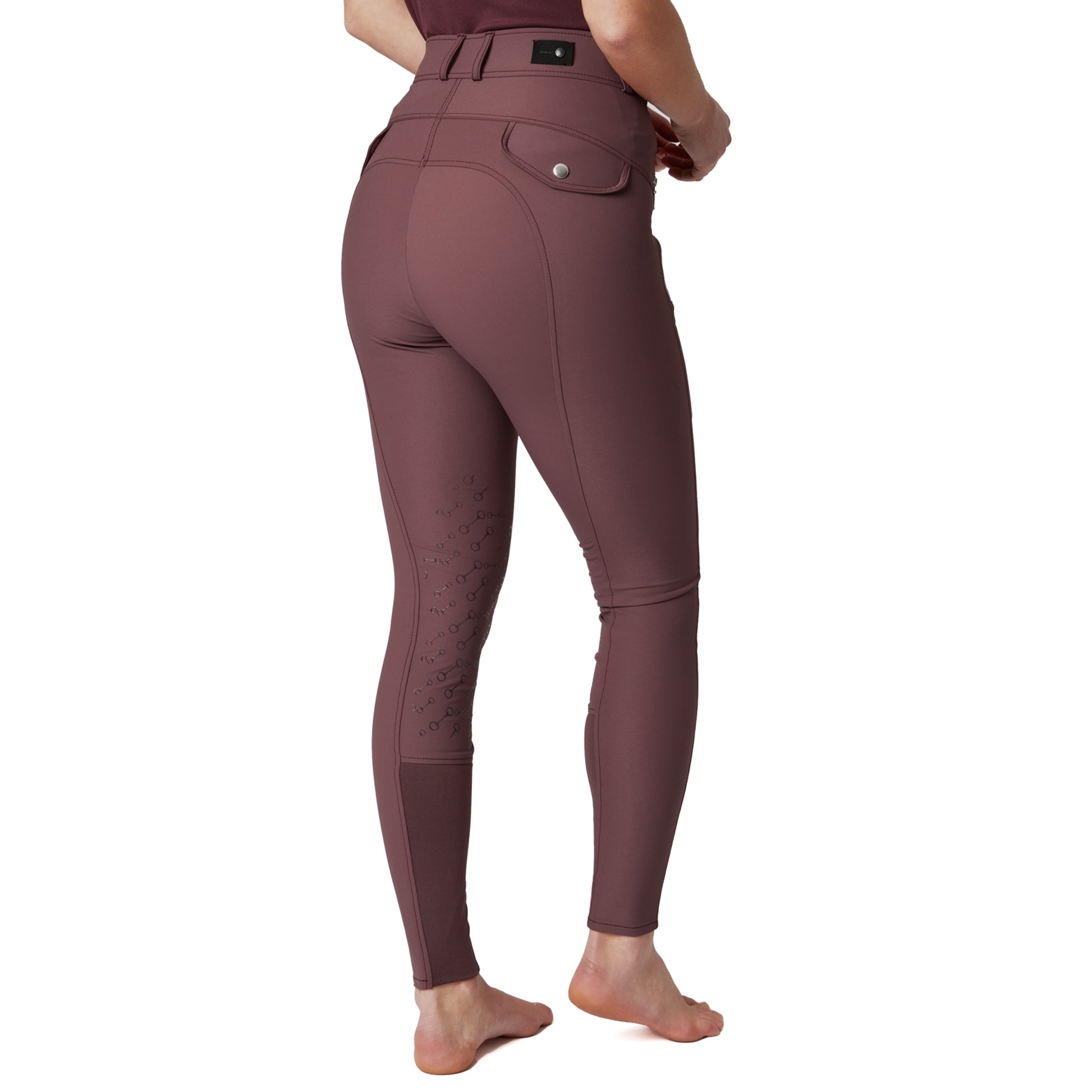 Horze Andrea Ladies High Waist Knee Grip Breeches