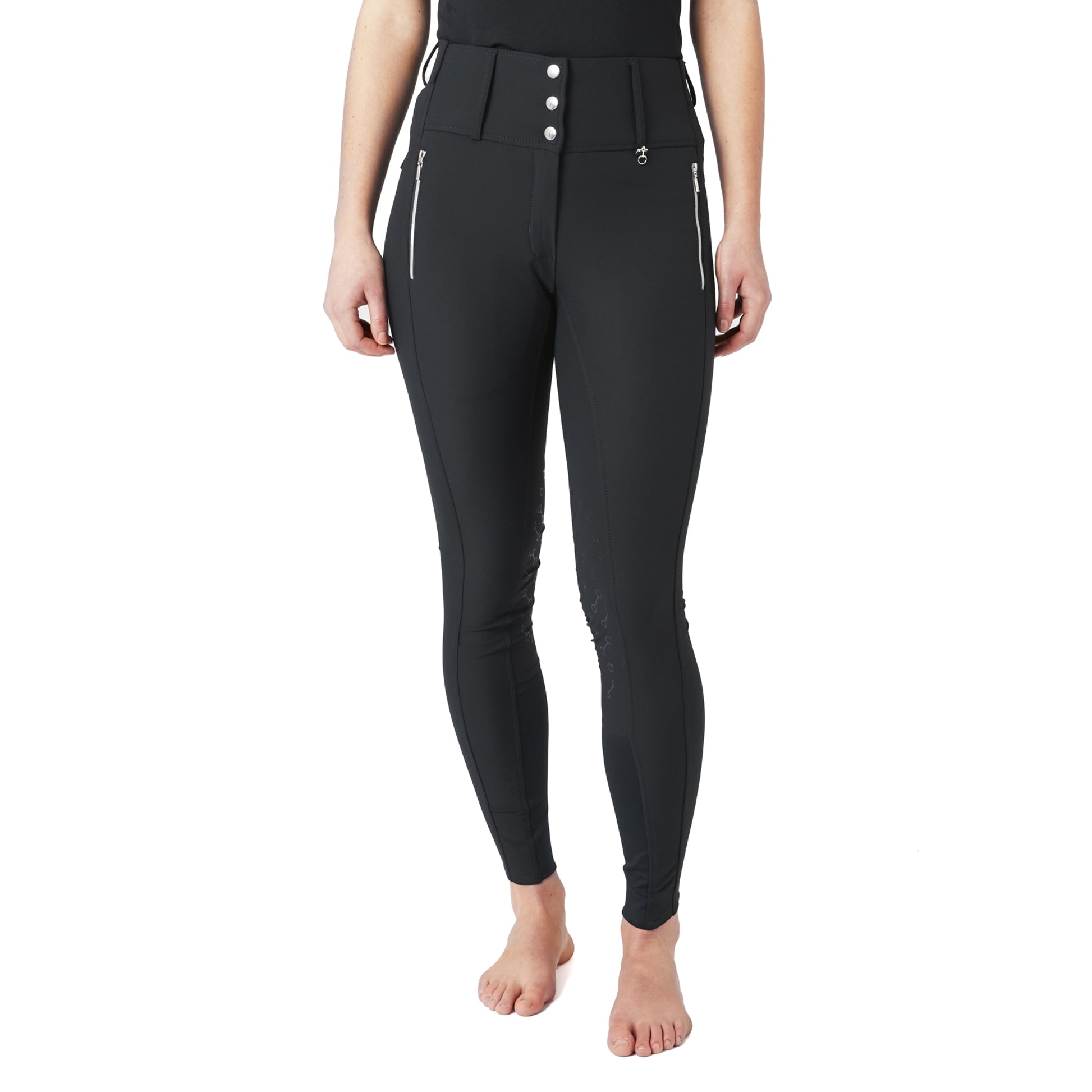 Horze Andrea Ladies High Waist Knee Grip Breeches