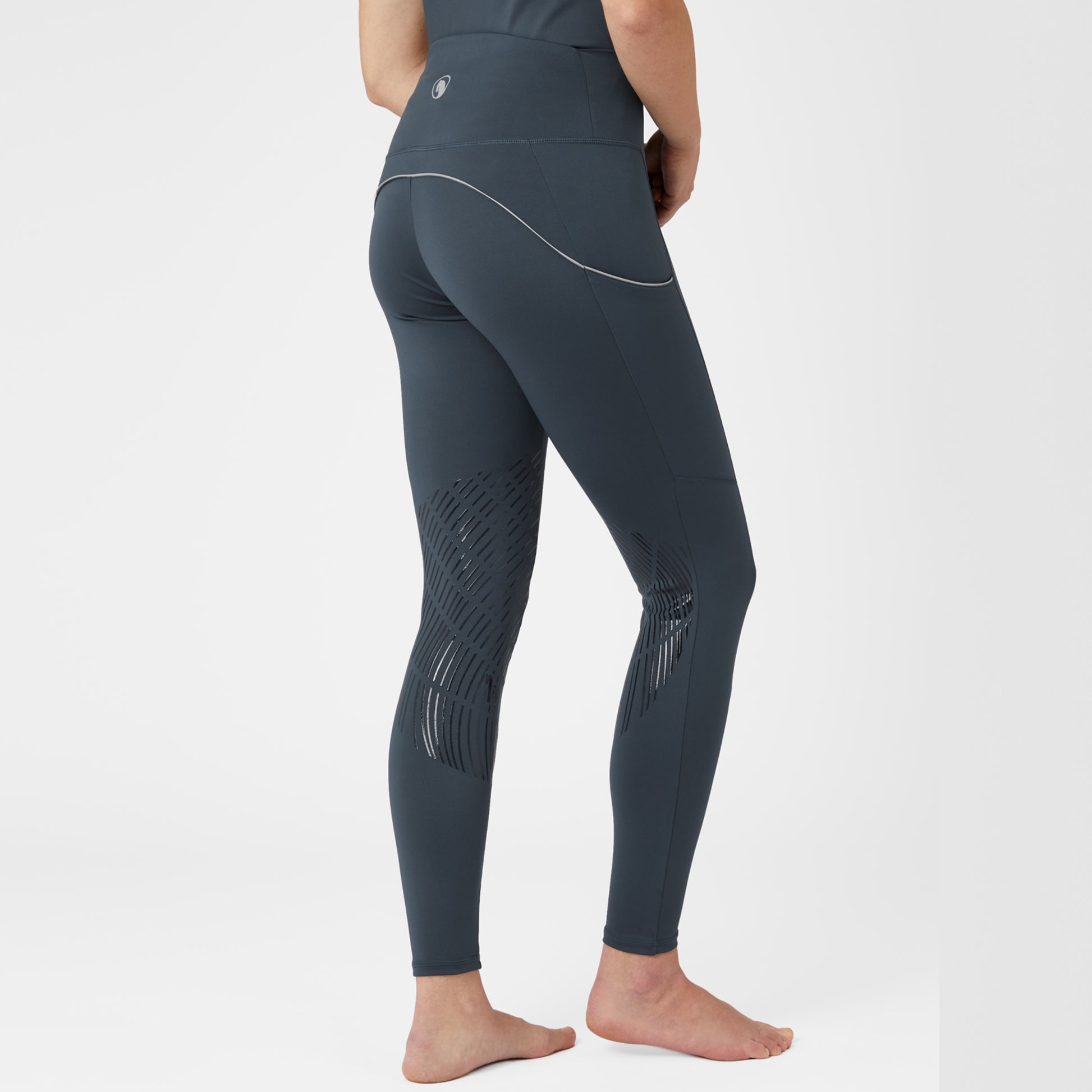 Horze Ladies Nicki Breathable Technical Knee Patch Tights