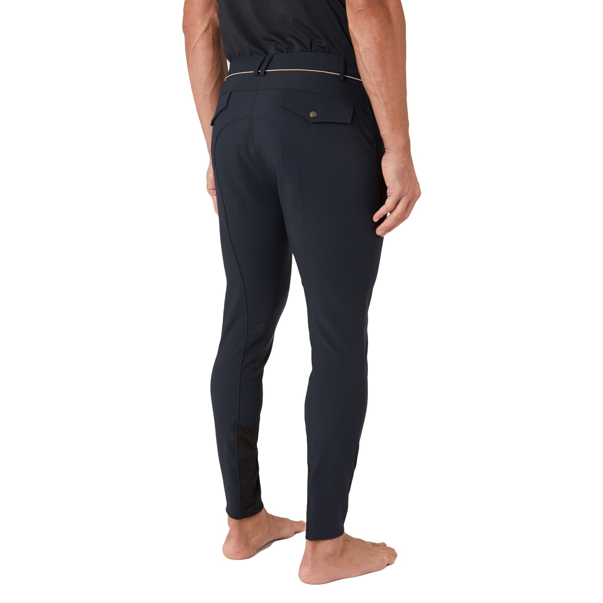 B Vertigo Mens Damien Knee Patch Breeches