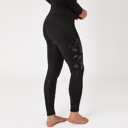 Horze Ladies Luminox Tights with Reflective Print