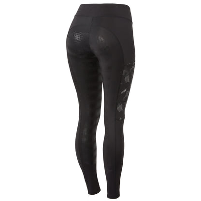Horze Ladies Luminox Tights with Reflective Print