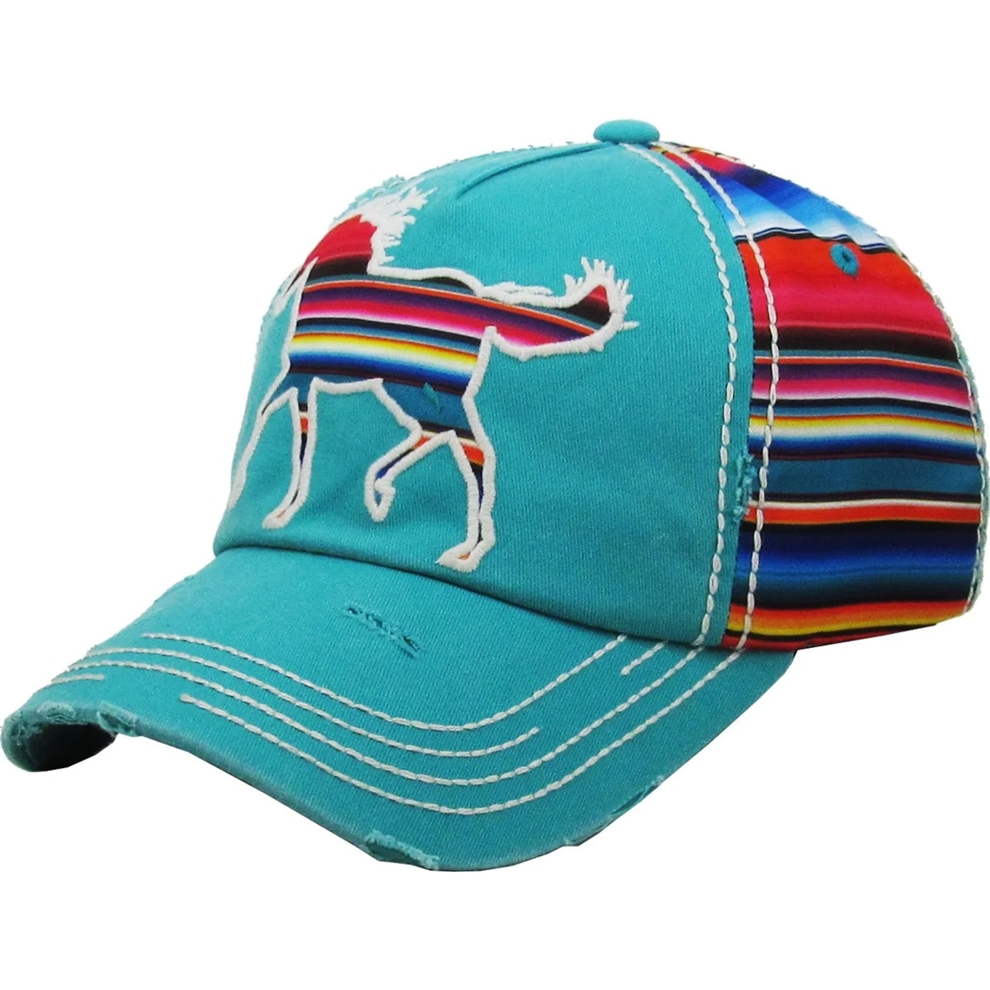 AWST Int'l Serape Horse Washed Vintage Cap