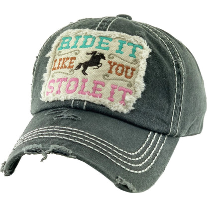 AWST Int'l Ride it Like You Stole It Cap