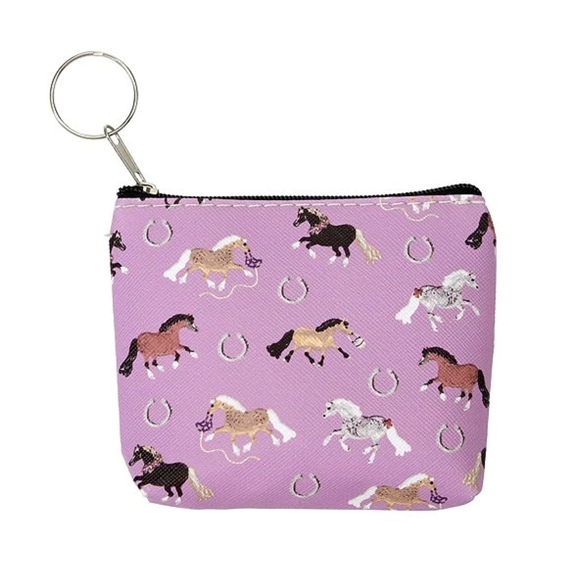 AWST Int'l "Lila" Pony Puff Coin Purses - Set of 12